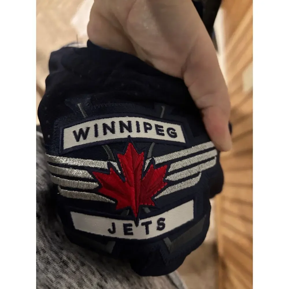 Winnipeg Jets Scheifele Navy and White NHL Jersey #55